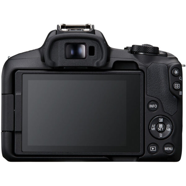 Canon EOS R50 Mirrorless Camera with 18-45mm and 55-210mm Lenses (Black) view 4