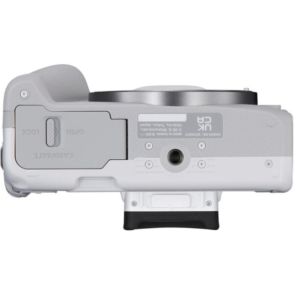 Canon EOS R50 Mirrorless Camera with 18-45mm Lens (White) view 4