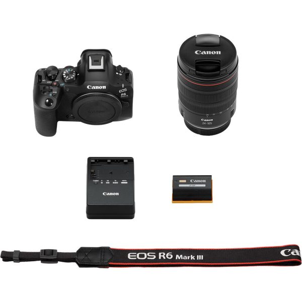 Canon EOS R6 Mark III Mirrorless Camera with 24-105mm f/4 Lens view 8