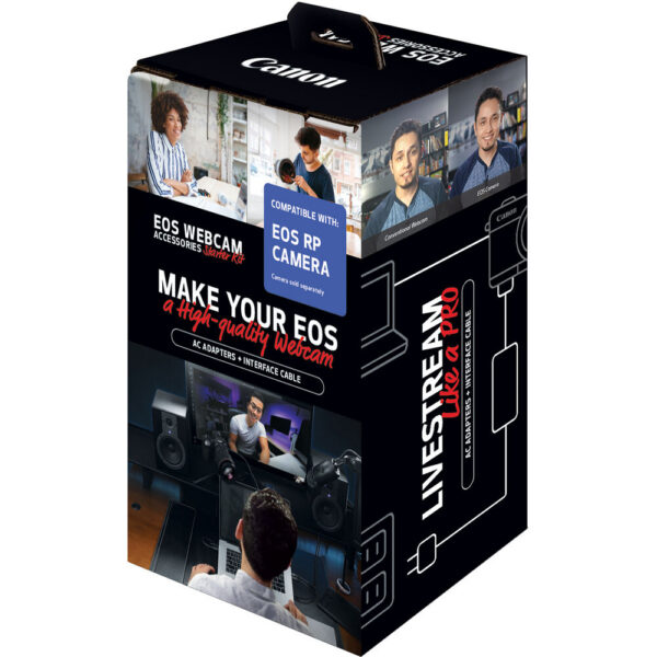 Canon EOS RP Mirrorless Camera with 24-105mm Lens and Webcam Starter Kit view 3