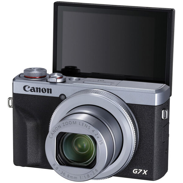 Canon Power Shot G7 X Mark III Digital Camera (Silver) view 5