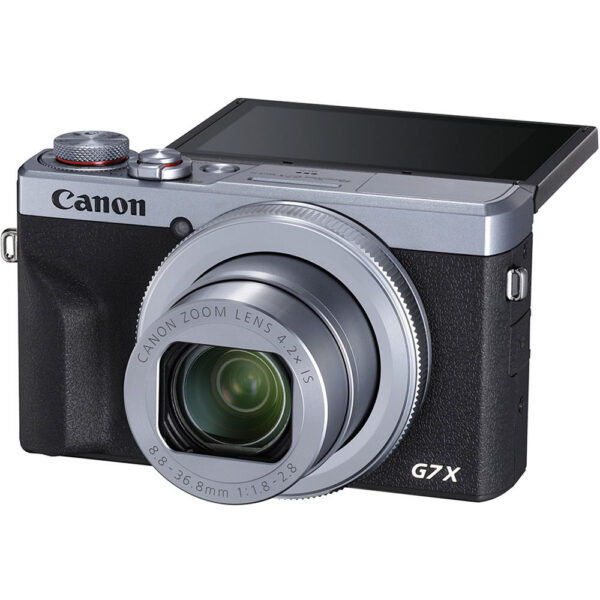 Canon Power Shot G7 X Mark III Digital Camera (Silver) view 6