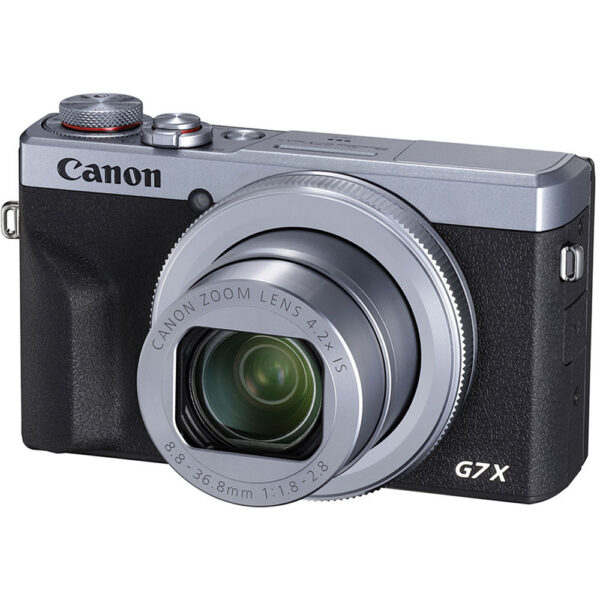 Canon Power Shot G7 X Mark III Digital Camera with Complete Starter Bundle (Silver) view 4