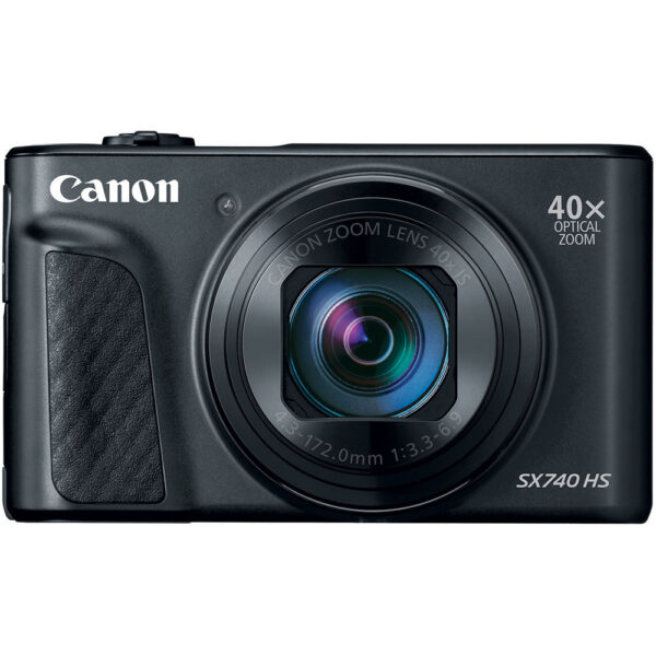 Canon Power Shot SX740 HS Digital with Protection & Power Kit (Black) view 6