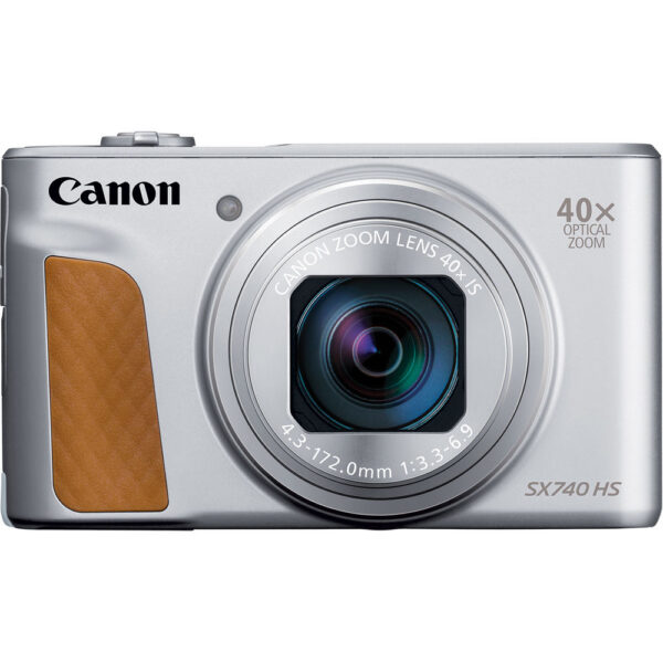 Canon Power Shot SX740 HS Digital with Protection & Power Kit (Silver) view 6