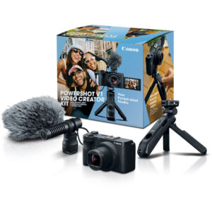 Canon Power Shot V1 Digital Camera with Video Creator Kit