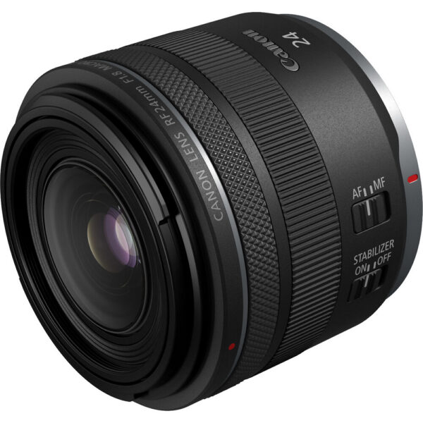 Canon RF 24mm f/1.8 Macro IS STM Lens view 4