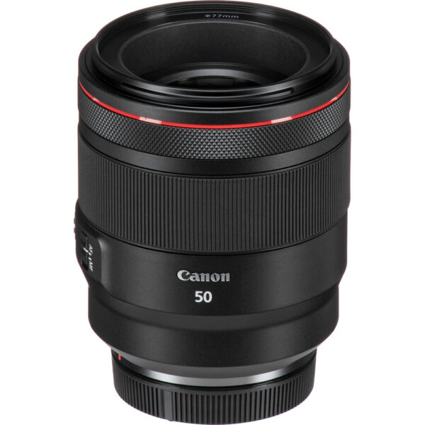 Canon RF 50mm f/1.2 L USM Lens view 2