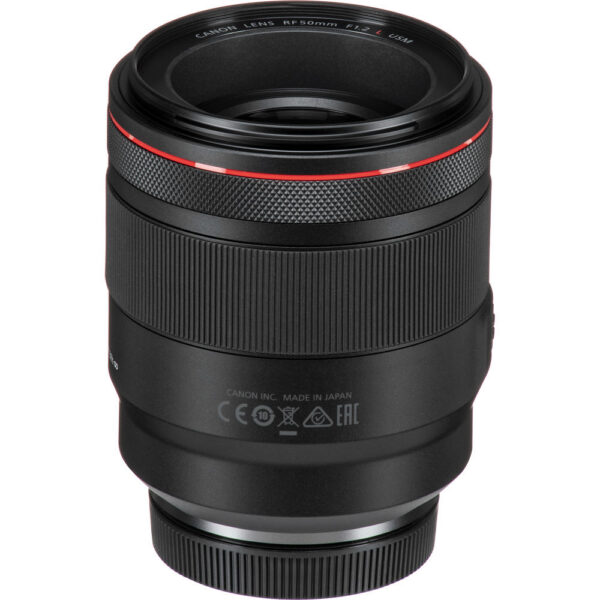 Canon RF 50mm f/1.2 L USM Lens view 4