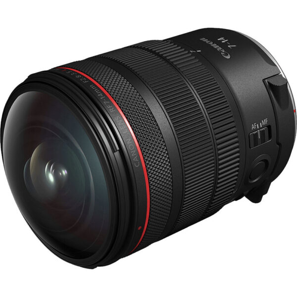 Canon RF 7-14mm f/2.8-3.5 L Fisheye STM Lens (Canon RF) view 4