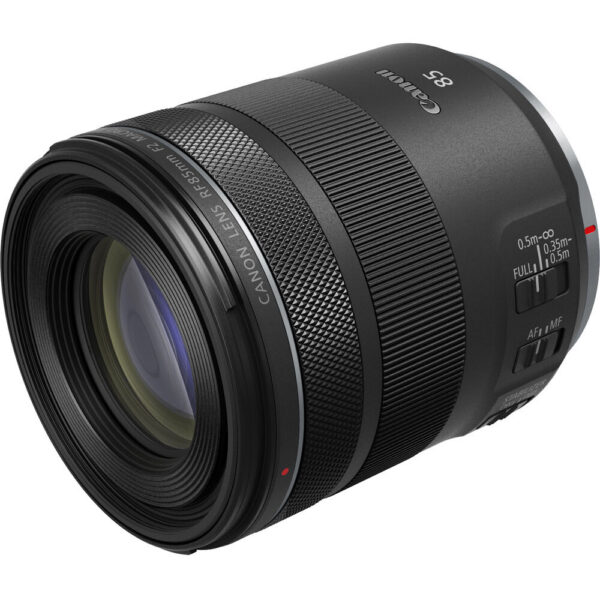 Canon RF 85mm f/2 Macro IS STM Lens view 2