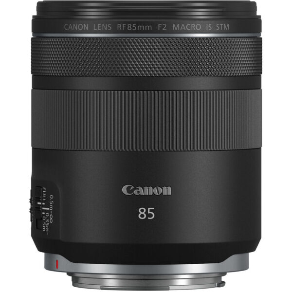 Canon RF 85mm f/2 Macro IS STM Lens view 4