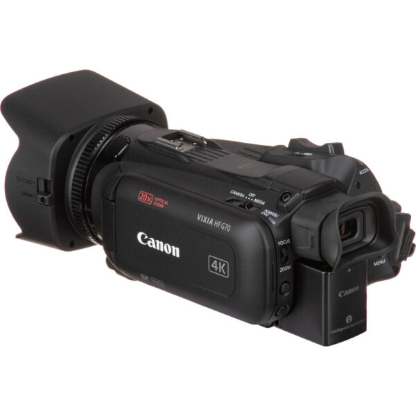 Canon Vixia HF G70 UHD 4K Camcorder (Black) view 3