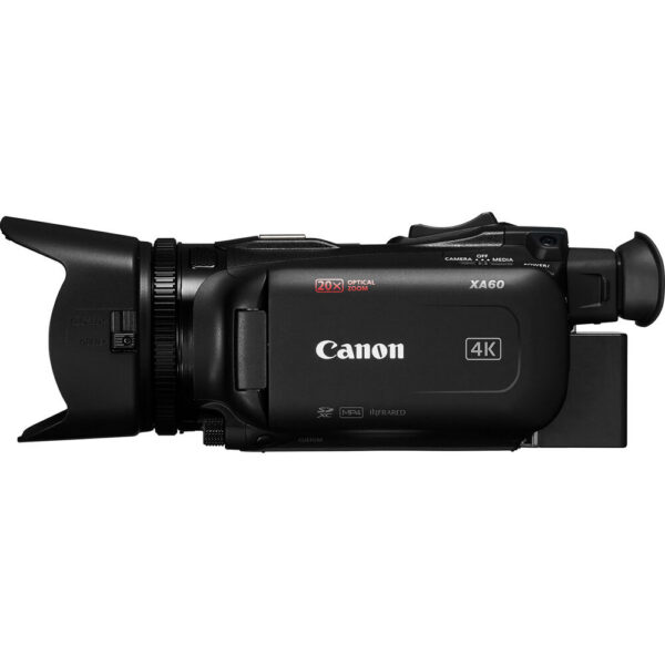 Canon XA60 Professional UHD 4K Camcorder view 4