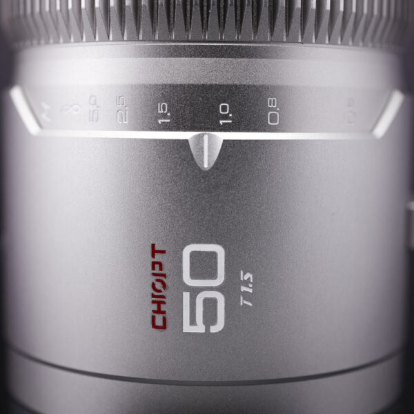 CHIOPT AURA 50mm T1.5 Cinema Lens (Leica L) view 3