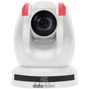 Datavideo PTC-305T 20x 4K HDBaseT PTZ Camera with Auto Tracking (White)