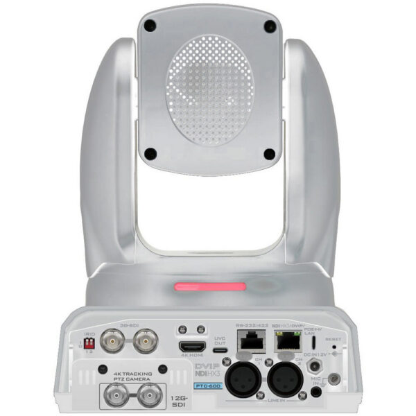 Datavideo PTC-600G 4K AI Auto-Tracking PTZ Camera with 30x Optical Zoom and 12G-SDI (White) view 2