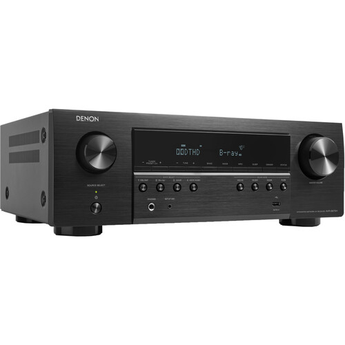 Denon S-Series AVR-S670H 5.2-Channel Network A/V Receiver with Polk Audio XT70 Monitors Floorstanding Speaker Kit