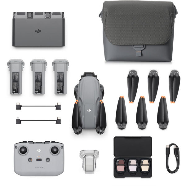 DJI Air 3S Drone with RC-N3 Fly More Combo view 3