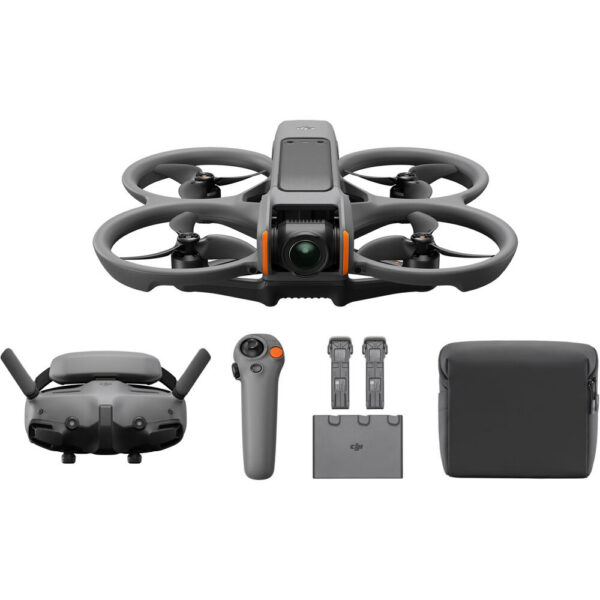 DJI Avata 2 FPV Drone with 3-Battery Fly More Combo & Hard Case Accessory Kit view 5