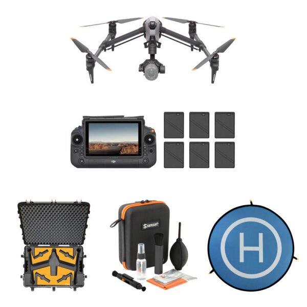 DJI Inspire 3 Drone with Hard-Shell Case & Accessory Kit view 5