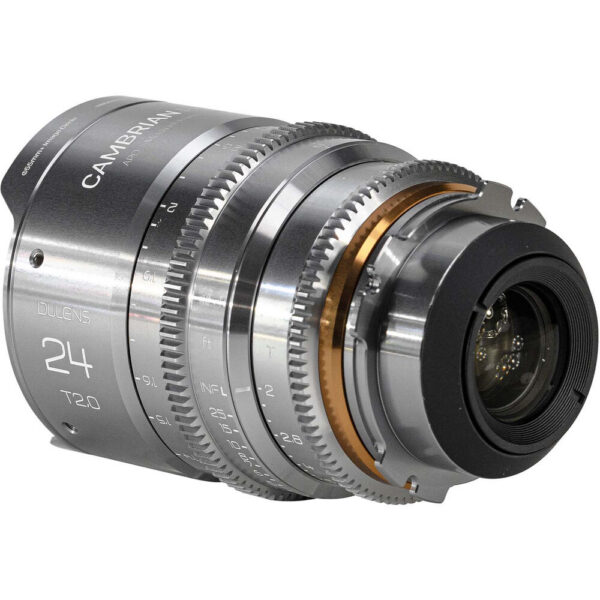 Dulens APO Cambrian Prime 24mm T2.0 Lens (ARRI PL, Imperial, Silver)