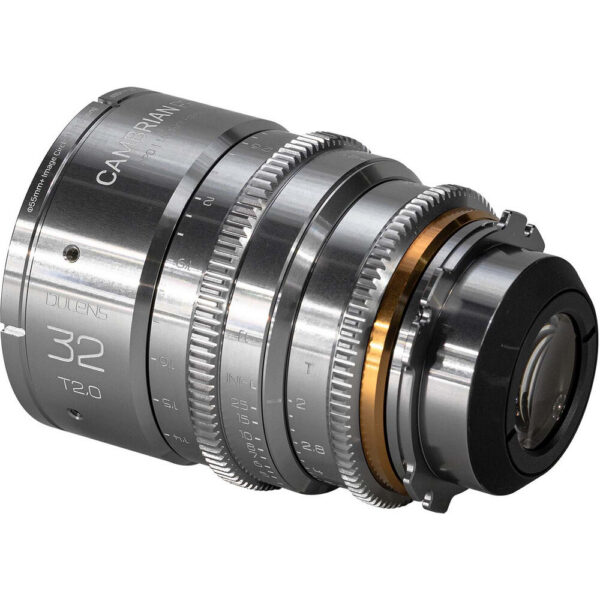 Dulens APO Cambrian Prime 32mm T2.0 Lens (ARRI PL, Imperial, Silver)