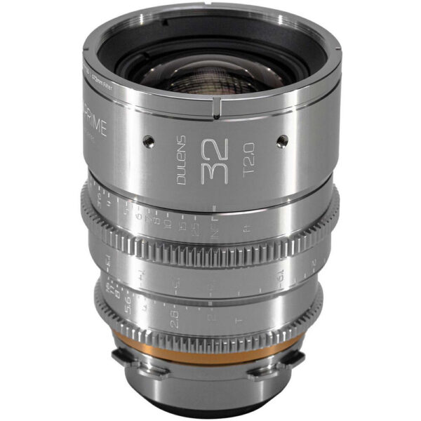 Dulens APO Cambrian Prime 32mm T2.0 Lens (ARRI PL, Imperial, Silver)