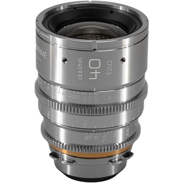 Dulens APO Cambrian Prime 40mm T2.0 Lens (ARRI PL, Imperial, Silver)