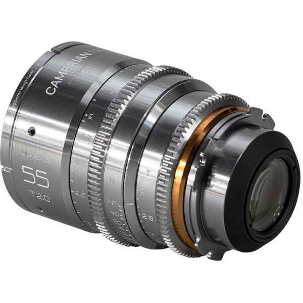 Dulens APO Cambrian Prime 55mm T2.0 Lens (ARRI PL, Imperial, Silver)