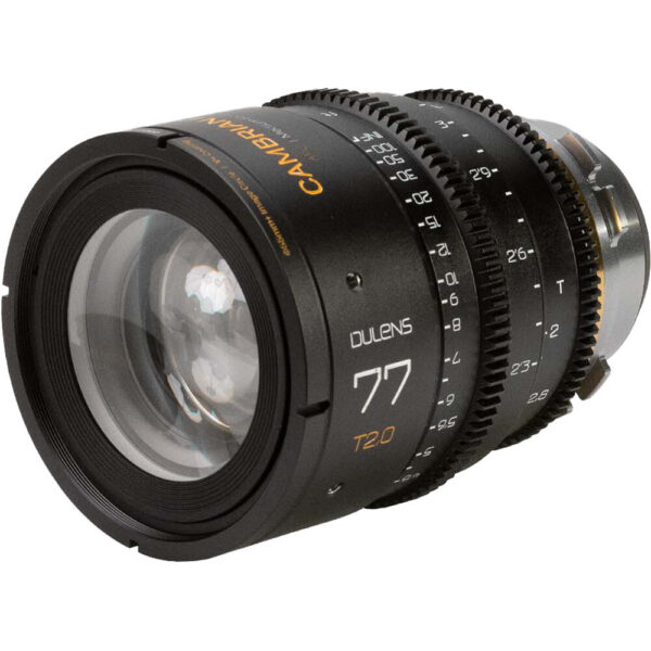 Dulens APO Cambrian Prime 77mm T2.0 Lens (ARRI PL, Imperial, Black)