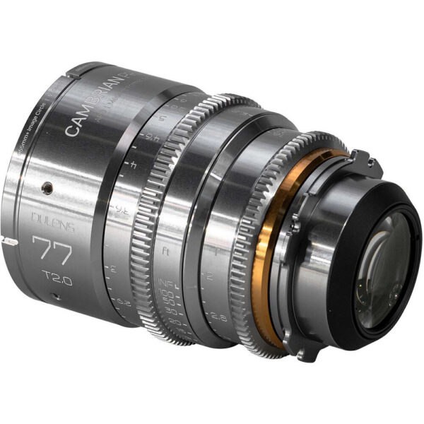 Dulens APO Cambrian Prime 77mm T2.0 Lens (ARRI PL, Imperial, Silver)