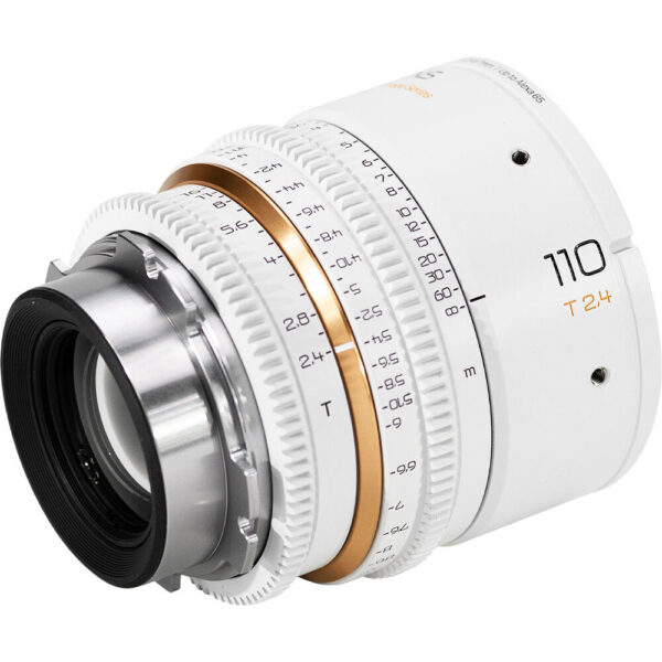 Dulens APO Mini Prime 110mm T2.4 Lens (ARRI PL, White) view 2