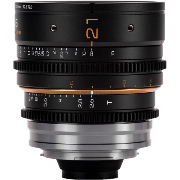 Dulens APO Mini Prime 21mm T2.6 Lens (Canon EF, Black) view 3