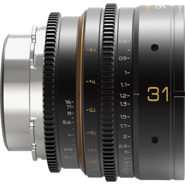 Dulens APO Mini Prime 31mm T2.4 Lens (ARRI PL, Black) view 6