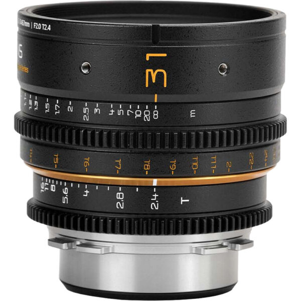 Dulens APO Mini Prime 31mm T2.4 Lens (ARRI PL, Magic Black) view 3