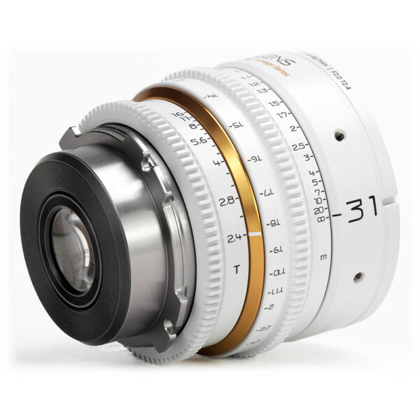 Dulens APO Mini Prime 31mm T2.4 Lens (ARRI PL, White) view 4