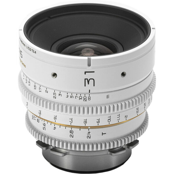 Dulens APO Mini Prime 31mm T2.4 Lens (ARRI PL, White)