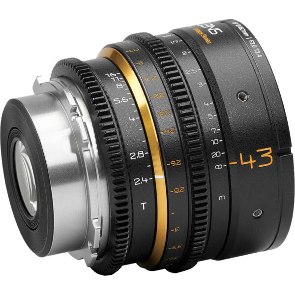 Dulens APO Mini Prime 43mm T2.4 Lens (ARRI PL, Magic Black)