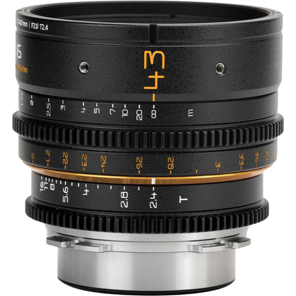 Dulens APO Mini Prime 43mm T2.4 Lens (ARRI PL, Magic Black) view 3