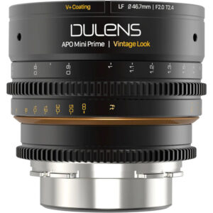 Dulens APO Mini Prime 43mm T2.4 Lens (Canon EF, Black)