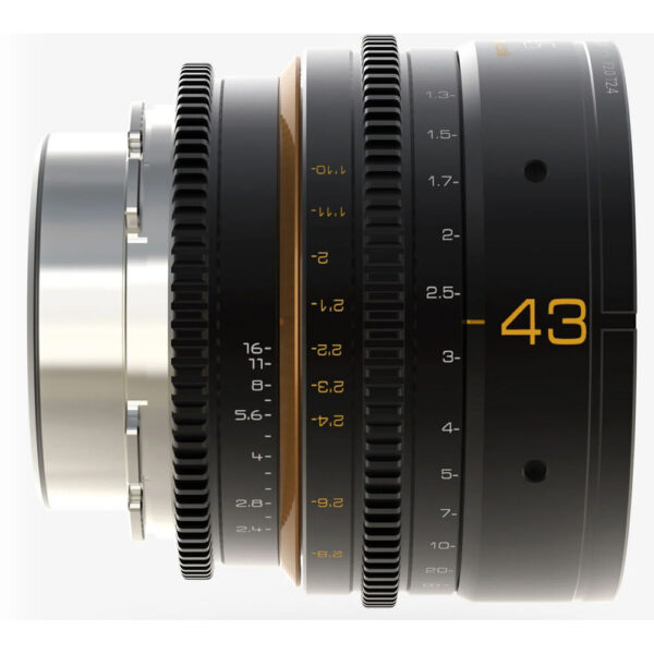 Dulens APO Mini Prime 43mm T2.4 Lens (Canon EF, Black) view 5