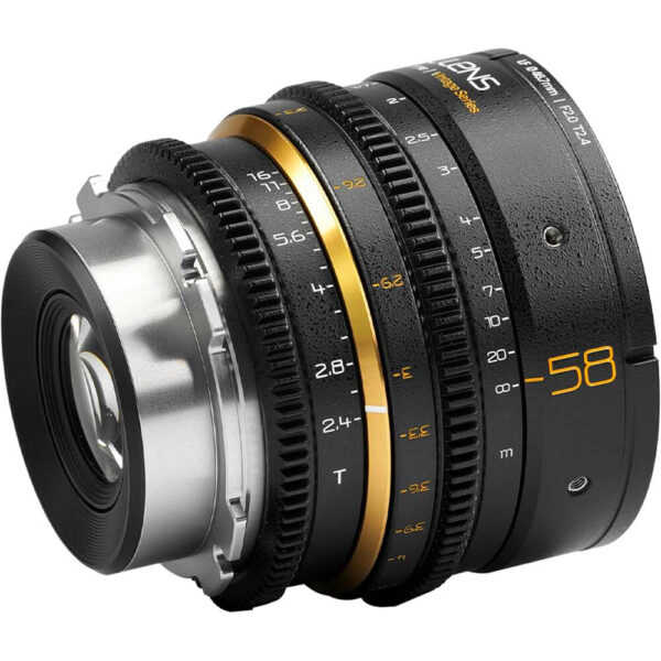 Dulens APO Mini Prime 58mm T2.4 Lens (ARRI PL, Magic Black)