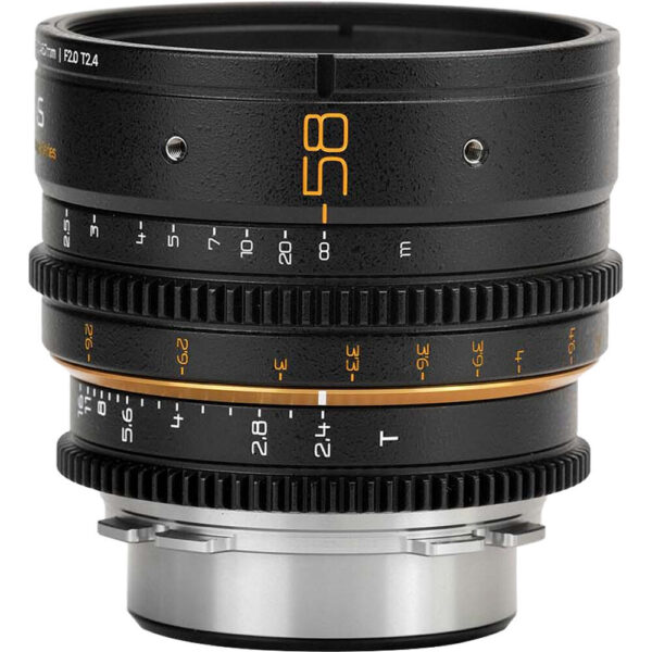 Dulens APO Mini Prime 58mm T2.4 Lens (ARRI PL, Magic Black) view 4
