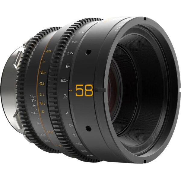Dulens APO Mini Prime 58mm T2.4 Lens (Canon EF, Black)