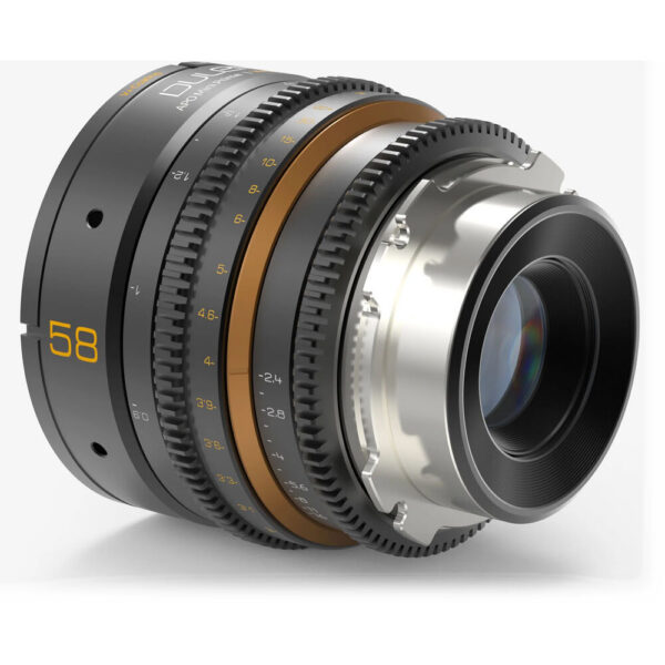 Dulens APO Mini Prime 58mm T2.4 Lens (Canon EF, Black) view 5