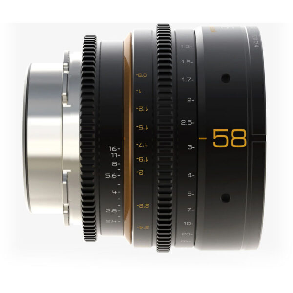 Dulens APO Mini Prime 58mm T2.4 Lens (Canon EF, Black) view 6