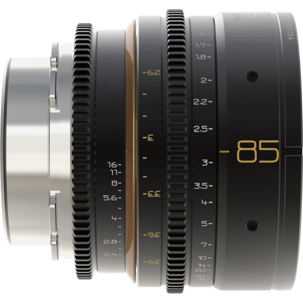 Dulens APO Mini Prime 85mm T2.4 Lens (ARRI PL, Black) view 6