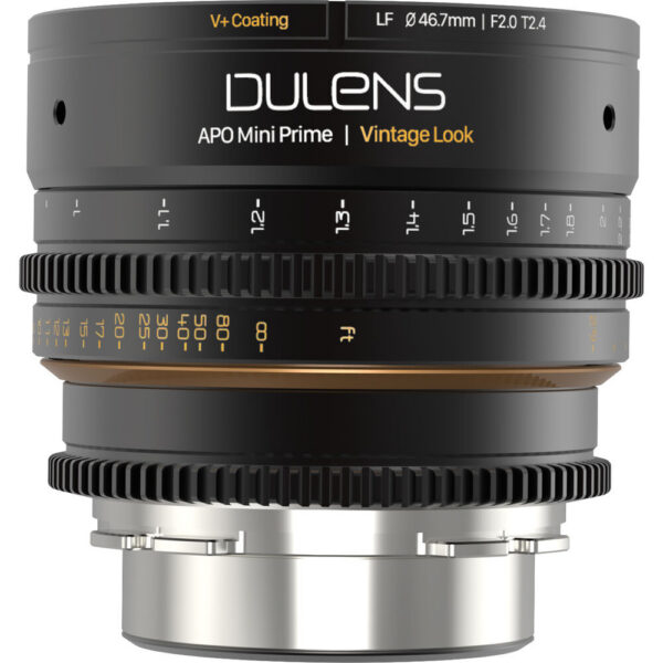Dulens APO Mini Prime 85mm T2.4 Lens (ARRI PL, Black)