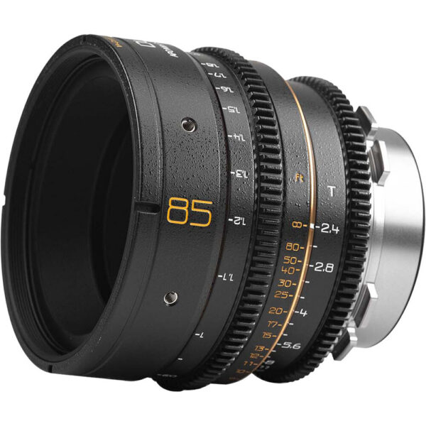 Dulens APO Mini Prime 85mm T2.4 Lens (ARRI PL, Magic Black) view 3